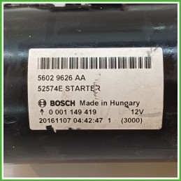 Motorino Avviamento BOSCH 0001145419 JEEP CHEROKEE KL K68437087AA