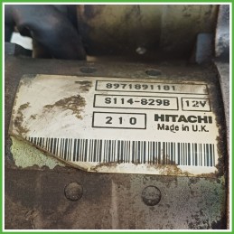 Motorino Avviamento HITACHI S114-829B OPEL ASTRA T98 98014743