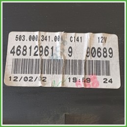 Quadro strumenti contachilometri tachimetro VEGLIA BORLETTI 503.000.341.000 FIAT PUNTO 1N/1P 1.2 16V 46812967