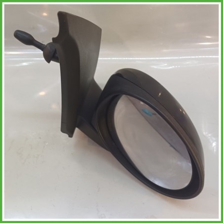 Specchio Specchietto Retrovisore Destro DX NERO PEUGEOT 107 2005 2014 MAGNA Originale Usato