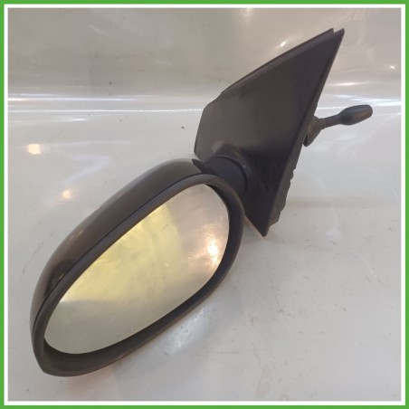 Specchio Specchietto Retrovisore Sinistro SX NERO LANCIA YPSILON TE 2006 2008 Originale Usato