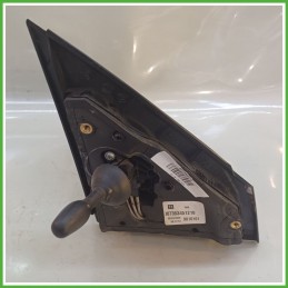 Specchio Specchietto Retrovisore Sinistro SX NERO LANCIA YPSILON TE 2006 2008 Originale Usato