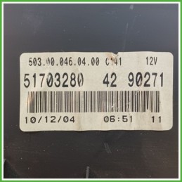 Quadro strumenti contachilometri tachimetro VEGLIA BORLETTI 503.00.045.04.00 FIAT PUNTO 2U 1.3 16V MJT 51703280