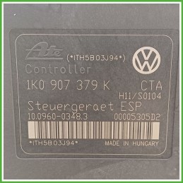 Centralina ABS Modulo Pompa ATE 10.0960-0348.3 1K0614117HBEF VOLKSWAGEN GOLF 1K Originale Usato