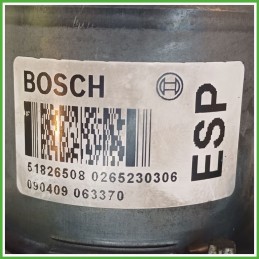 Centralina ABS Modulo Pompa BOSCH 0265950973 51826508 FIAT GRANDE PUNTO 4C Originale Usato