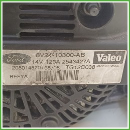 Alternatore VALEO TG12C036 FORD FIESTA CB1 1506299
