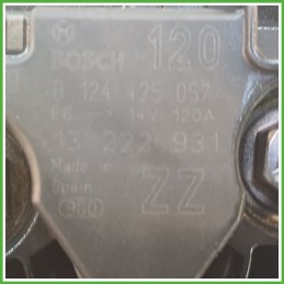 Alternatore BOSCH 0124425057 OPEL CORSA S07 13222931