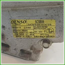 Compressore Clima AC Aria Condizionata DENSO SCB06 LANCIA YPSILON TE 71785268