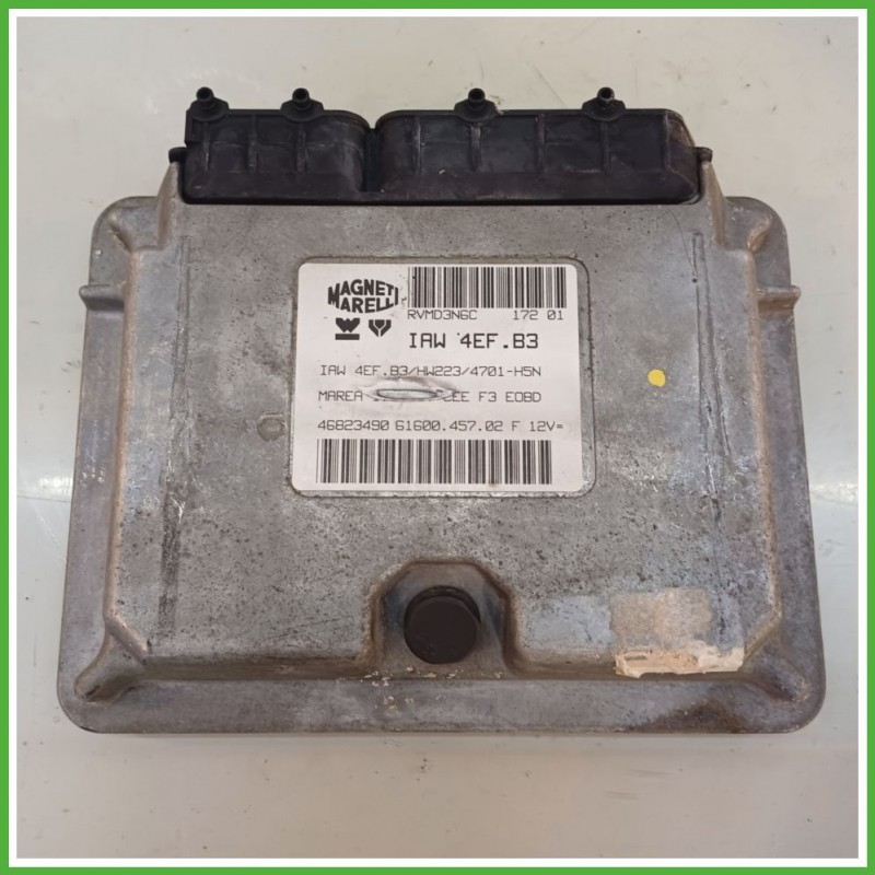Centralina Motore Iniezione ECU MAGNETI MARELLI IAW4EF.B3 FIAT MAREA 16V 76kw 46823490 1999 2003