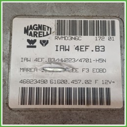 Centralina Motore Iniezione ECU MAGNETI MARELLI IAW4EF.B3 FIAT MAREA 16V 76kw 46823490 1999 2003