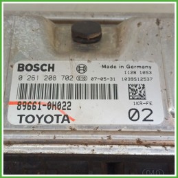 Centralina Motore Iniezione ECU BOSCH 0261208702 PEUGEOT 107 1.0 50kw 896610H022 2005 2014