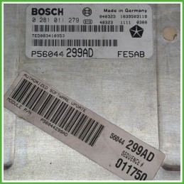 Centralina Motore Iniezione ECU BOSCH 0281011279 JEEP CHEROKEE KJ K56044561CE 2001 2004