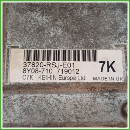 Centralina Motore Iniezione ECU KEIHIN 8Y08-710 HONDA CIVIC 8a Serie 1.4 73kw 37820RSAG01 2005 2012