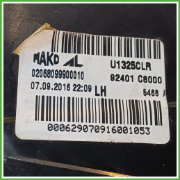 Fanale Fanalino Posteriore Sinistro SX AUTOMOTIVE LIGHTING 02068099900010 HYUNDAI i20 92401C8100 Usato