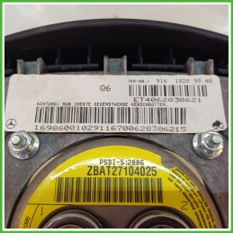 Airbag Guidatore Sinistro SX MERCEDES-BENZ Classe A W/C169 A16986001029116 2004 2013 MERCEDES-BENZ 91618289940