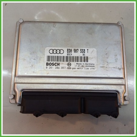 Centralina Motore Iniezione ECU BOSCH 0261204957 AUDI A4 8D 1.8 92kw 8D0907558T 1994 2000
