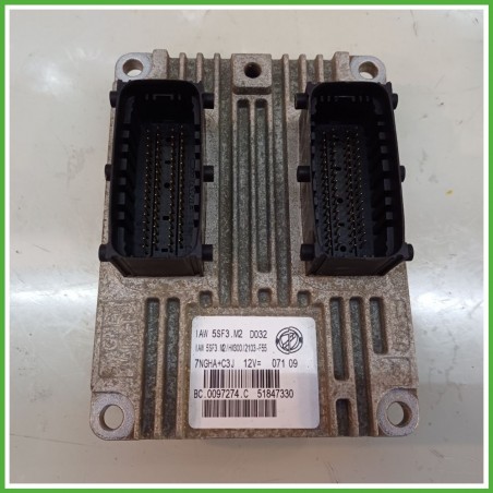 Centralina Motore Iniezione ECU MAGNETI MARELLI IAW5SF3.M2 FIAT GRANDE PUNTO 4C 1.4 57kw 51847330 2008 2011