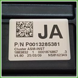 Quadro strumenti contachilometri tachimetro JOHNSON CONTROLS 1303304B OPEL CORSA S07 1.3 16V 13285381
