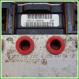 Centralina ABS Modulo Pompa BOSCH 0265950618 A0064316412 MERCEDES-BENZ Classe A W/C169 Originale Usato