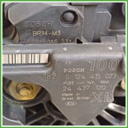 Alternatore BOSCH 0124415023 OPEL CORSA X01 9195752