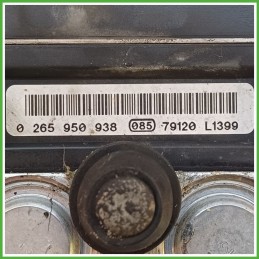 Centralina ABS Modulo Pompa BOSCH 0265950938 589201H65A KIA CEED Originale Usato