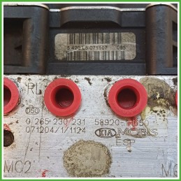 Centralina ABS Modulo Pompa BOSCH 0265950938 589201H65A KIA CEED Originale Usato