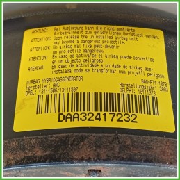 Airbag Guidatore Sinistro SX OPEL CORSA X01 1.2 16V 13111507 2000 2006 DELPHI 18111373