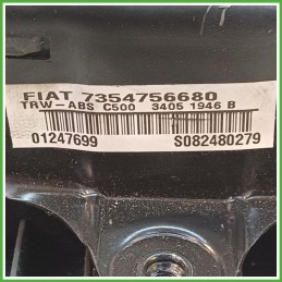 Airbag Guidatore Sinistro SX FIAT PUNTO CLASSIC 2U 1.2 735475668 2007 2011 TRW S082480279