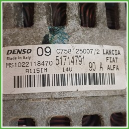 Alternatore DENSO MS1022118470 LANCIA YPSILON TE 52003532