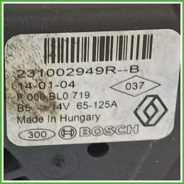 Alternatore BOSCH F000BLO719 DACIA DOKKER 231002949R