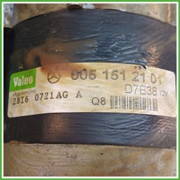 Motorino Avviamento VALEO D7E38 MERCEDES-BENZ Classe A W/C169 A0051512101