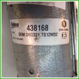 Motorino Avviamento VALEO D6G321 FIAT GRANDE PUNTO 3X 438168