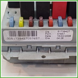 Body Computer Centralina Modulo BCM BSI FIAT IDEA 4D/2S 1.3 16V 51739427 2003 2012