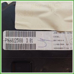 Quadro strumenti contachilometri tachimetro JOHNSON CONTROLS NS6400809-L CITROEN C2 1.4 6105EV
