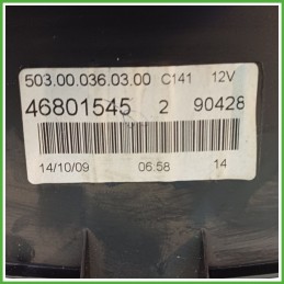 Quadro strumenti contachilometri tachimetro VEGLIA BORLETTI 503.00.036.03.00 FIAT PANDA 3U 1.2 46801545