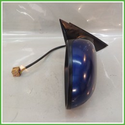 Specchio Specchietto Retrovisore Destro DX BLU SEAT IBIZA 6L 2001 2009 FICOSA FICOMIRRORS Originale Usato