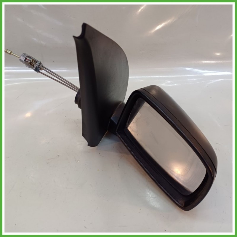 Specchio Specchietto Retrovisore Destro DX GOFFRATO FIAT PANDA 3U 2009 2011 FICOSA FICOMIRRORS Originale Usato