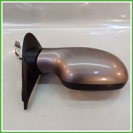 Specchio Specchietto Retrovisore Destro DX MARRONE NISSAN MICRA K12E 2002 2009 SCHEFENACKER Originale Usato