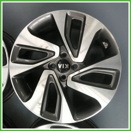 Cerchi in Lega KIA RIO 3a Serie (dal 01/2015) 17 pollici 17" 6.5J 4x100 ET 43 4pz originali usati