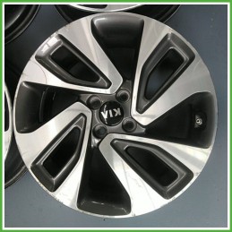 Cerchi in Lega KIA RIO 3a Serie (dal 01/2015) 17 pollici 17" 6.5J 4x100 ET 43 4pz originali usati