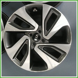 Cerchi in Lega KIA RIO 3a Serie (dal 01/2015) 17 pollici 17" 6.5J 4x100 ET 43 4pz originali usati