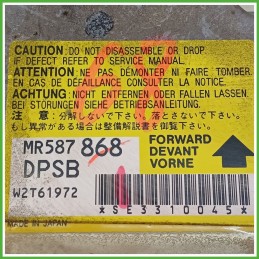 Centralina Airbag MITSUBISHI OUTLANDER 1a Serie 2.0 16V MR587868 2003 2008