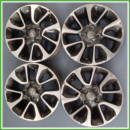 Cerchi in Lega OPEL KARL ROCKS (dal 03/2017) 15 pollici 15" 6.0J 4x100 ET 45 4pz originali usati