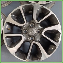Cerchi in Lega OPEL KARL ROCKS (dal 03/2017) 15 pollici 15" 6.0J 4x100 ET 45 4pz originali usati