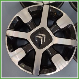 Cerchi in Lega CITROEN C4 CACTUS (dal 05/2014 al 01/2019) 17 pollici 17" 6.5J 4x108 ET 19 4pz originali usati