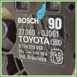 Alternatore BOSCH 0124225053 TOYOTA YARIS 270600J051