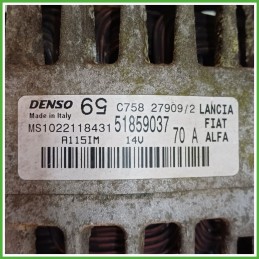 Alternatore DENSO MS1022118431 FIAT PANDA 3U 51859037