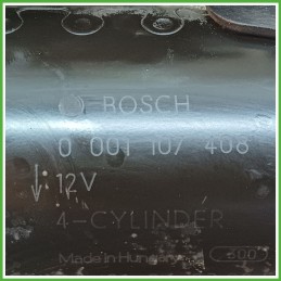 Motorino Avviamento BOSCH 0001107408 OPEL MERIVA X03 9115192