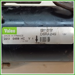 Motorino Avviamento VALEO D6RA249 OPEL CORSA X01 93184533