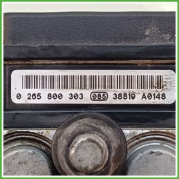 Centralina ABS Modulo Pompa BOSCH 0265800303 93192617 OPEL CORSA X01 Originale Usato